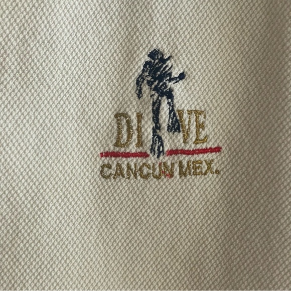 🟢3/$15 Scuba 🤿 Dive Cancun Polo - Picture 4 of 11